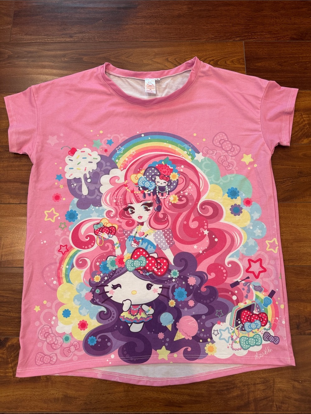 JapanLa Miss Kika Hello Kitty Top, Super Rare, Size Small, NWOT!